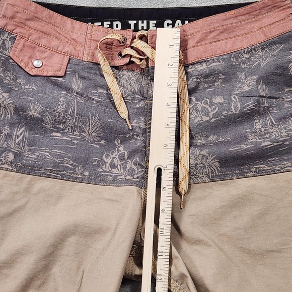 Howler Brothers Board Shorts Mens 30 Hybrid Swim Trunks BROS Patch Outdoor Surf - Picture 11 of 12